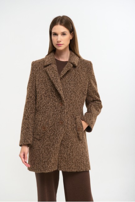 Παλτό μπουκλέ