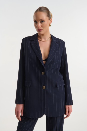 Striped blazer