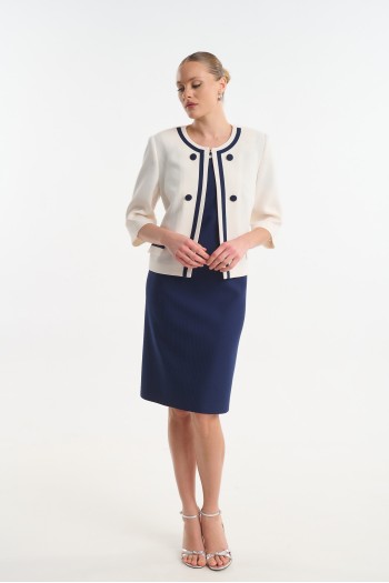 Set dress with blazer