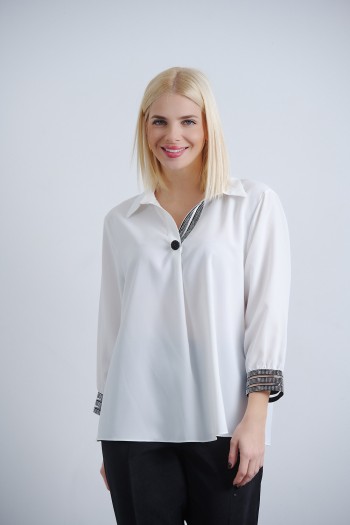Blouse with rhinestones Blouse with rhinestones
