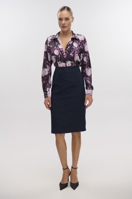 Ψηλόμεση μίντι φούστα