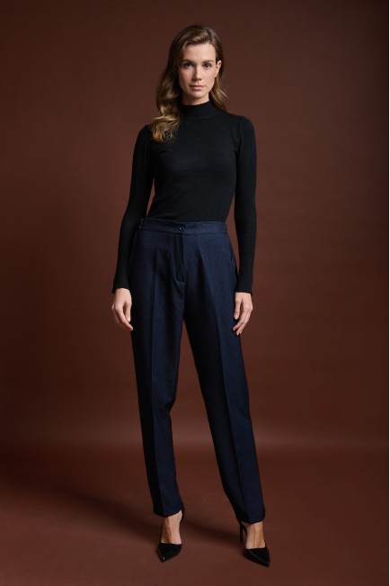 Ψηλόμεσο παντελόνι διαγωνάλ Ψηλόμεσο παντελόνι διαγωνάλ