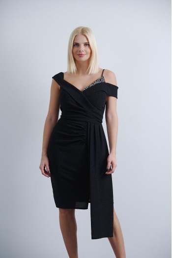 Dress with special neckline