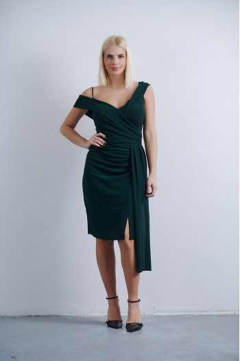Dress with special neckline