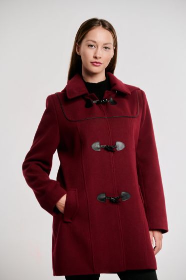 Παλτό με κούμπωμα τύπου μοντγκόμερι